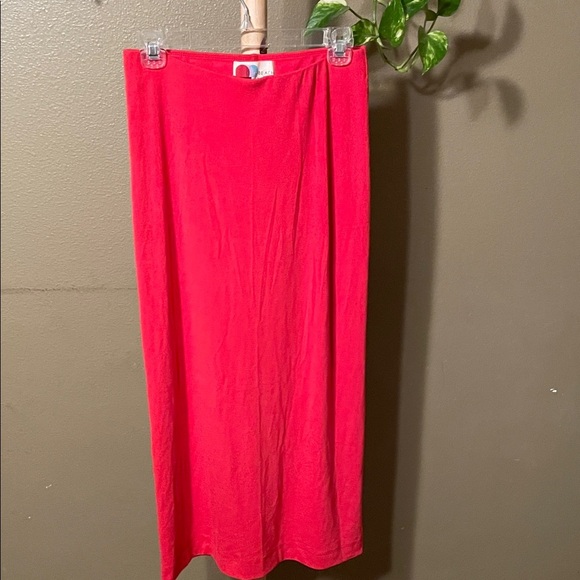 Free People Dresses & Skirts - Free People Vibrant Red Maxi Skirt